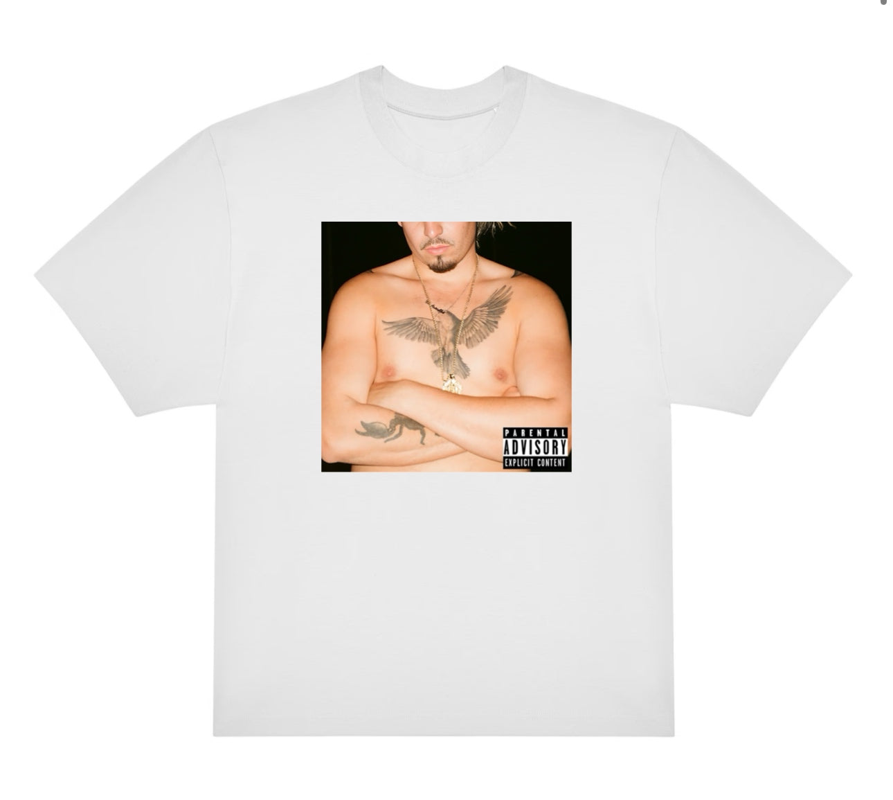 ALL4BIRDY ALBUM COVER TEE (WHITE)