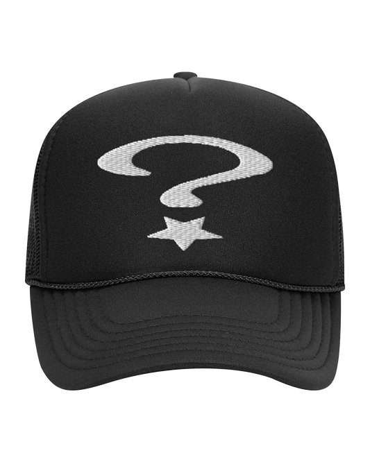 DOES IT FEEL REAL? LOGO TRUCKER HAT